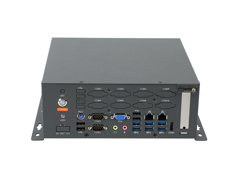 国产桌面式工控机,无风扇工业服务器,DTB-2105S-B678AMC